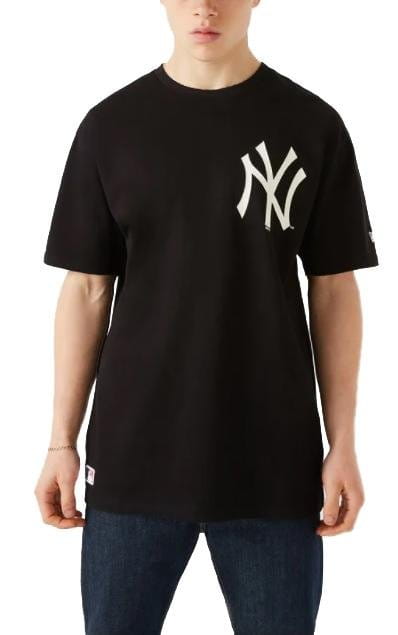 Тениска New Era NY Yankees Oversized Big Logo T-Shirt FBLK