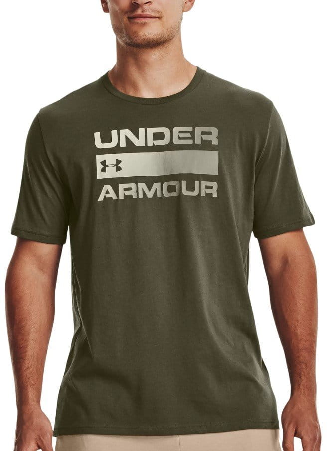 Тениска Under Armour UA TEAM ISSUE WORDMARK SS-GRN