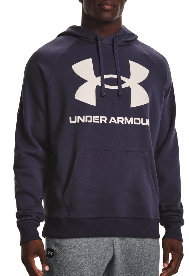 Суитшърт с качулка Under Armour UA Rival Fleece Big Logo HD-GRY