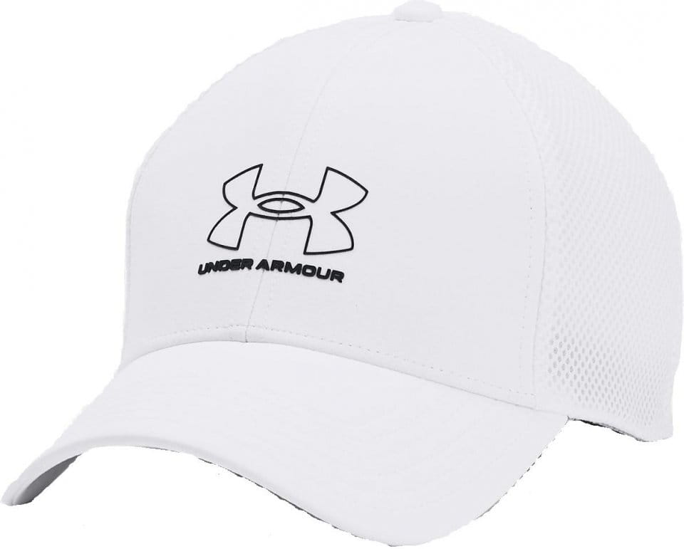 Шапка Under Armour Iso-chill Driver Mesh-WHT