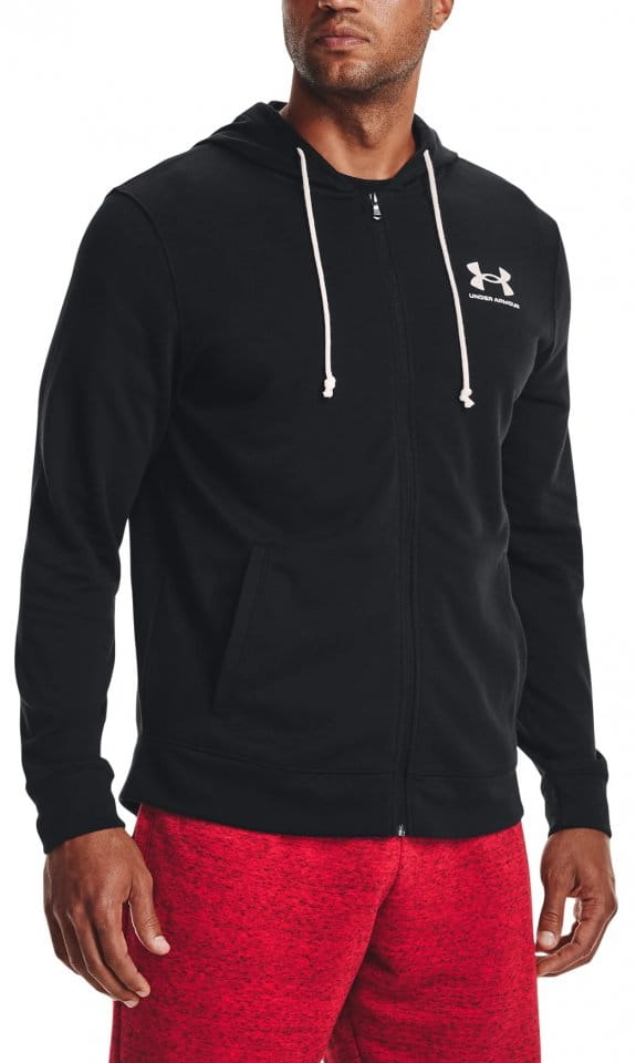 Суитшърт с качулка Under Armour UA Rival Terry LC FZ-BLK