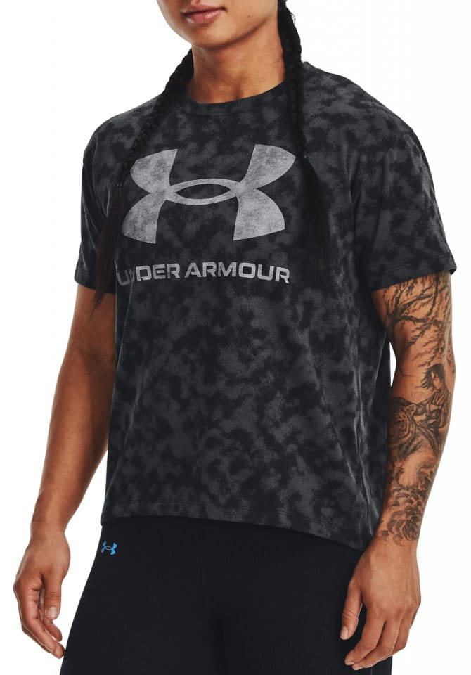 Тениска Under Armour UA Logo Aop Heavyweight