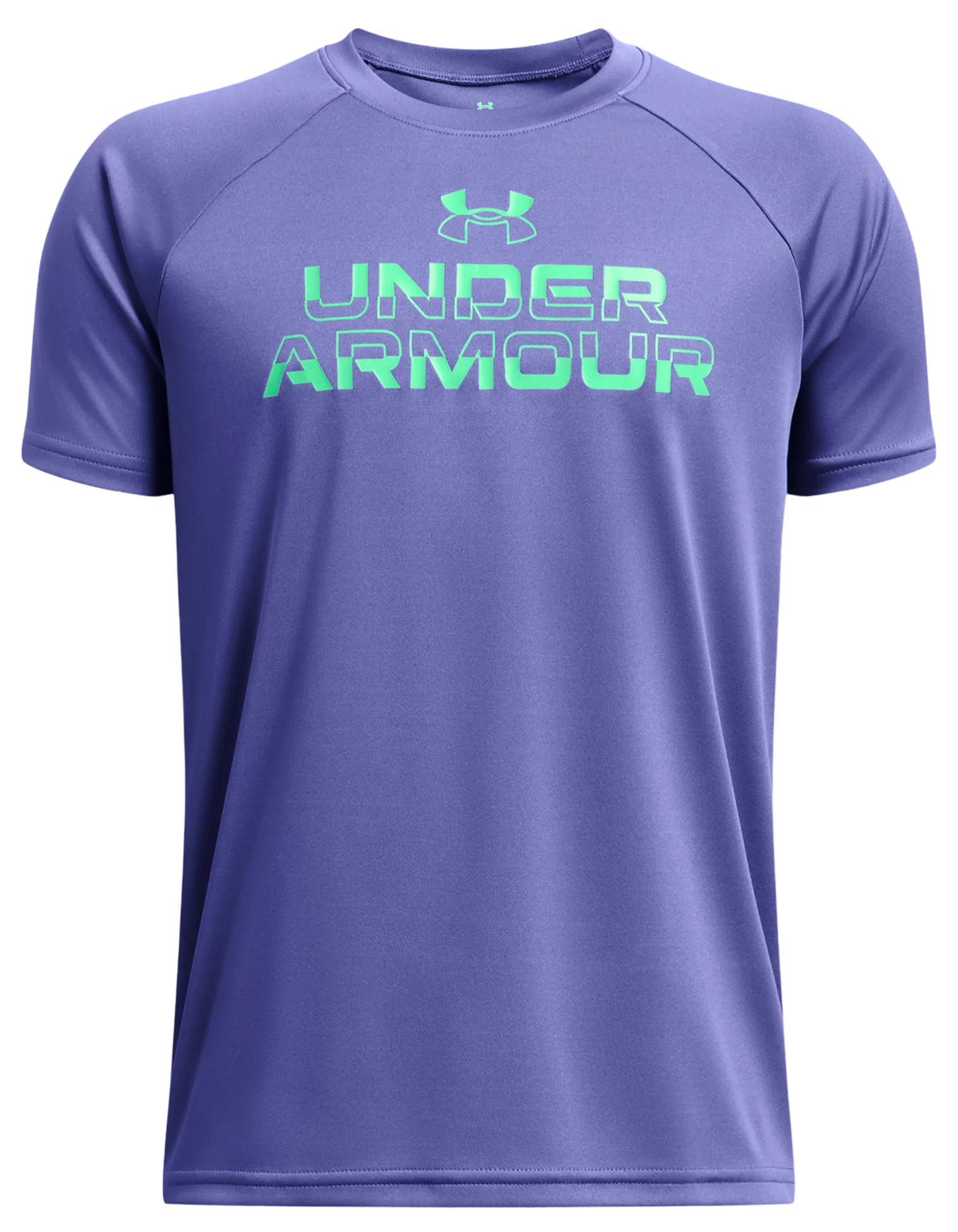 Тениска Under Armour UA Tech Split Wordmark SS