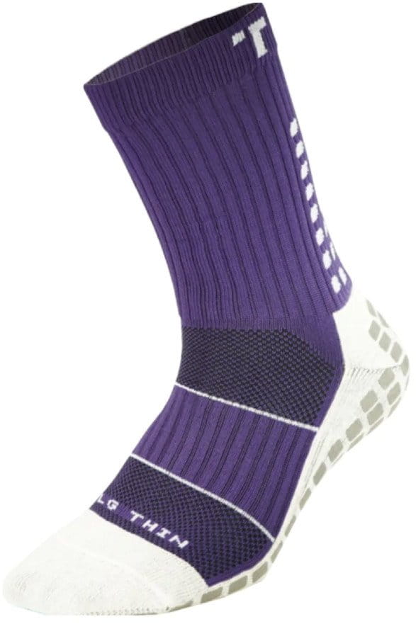 Чорапи Trusox Thin 3.0 - Purple with White trademarks