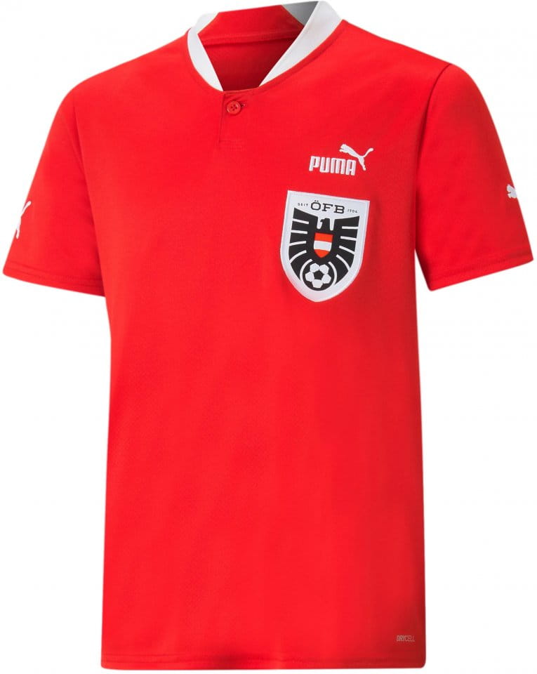 Риза Puma ÖFB Home Jersey Replica Jr 2022/23