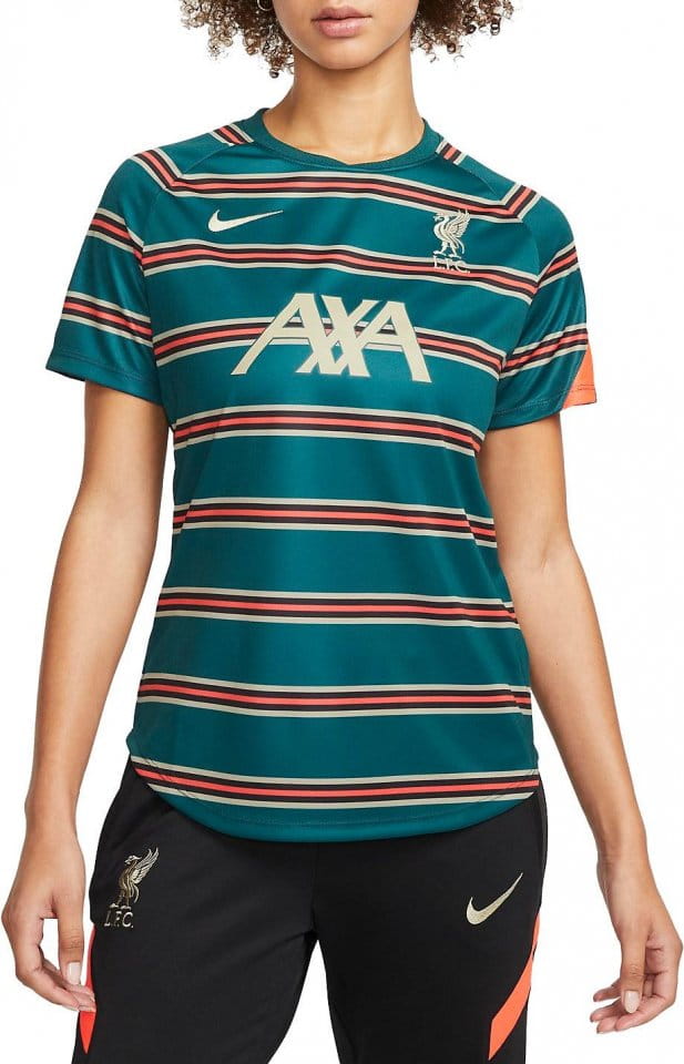 Тениска Nike Liverpool FC Women s Pre-Match Short-Sleeve Soccer Top
