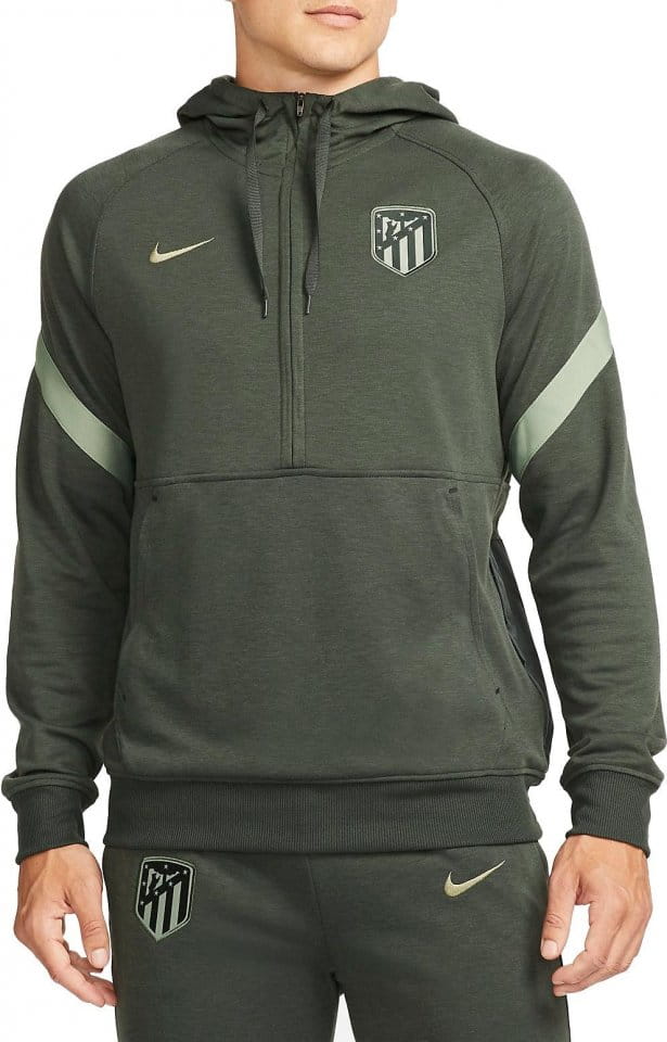 Суитшърт с качулка Nike Men's 1/2-Zip Atletico Madrid Fleece Football Hoodie