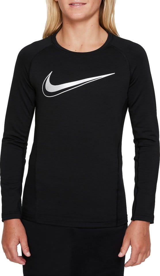 Тениска с дълъг ръкав Nike Y LS NK PRO DF TEE