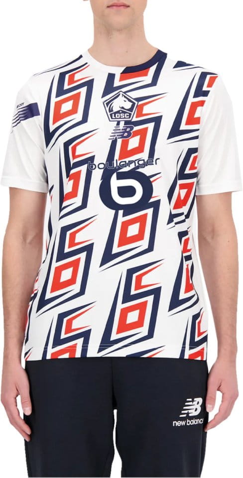 Тениска New Balance LOSC Lille Prematch Shirt 2023/24